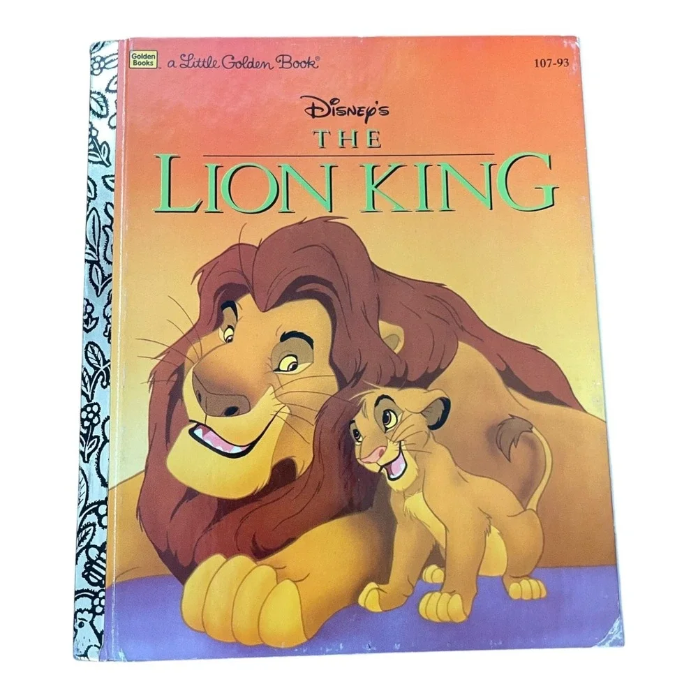 Disney's The Lion King A Little Golden Book 1994 Hardcover Justine Korman